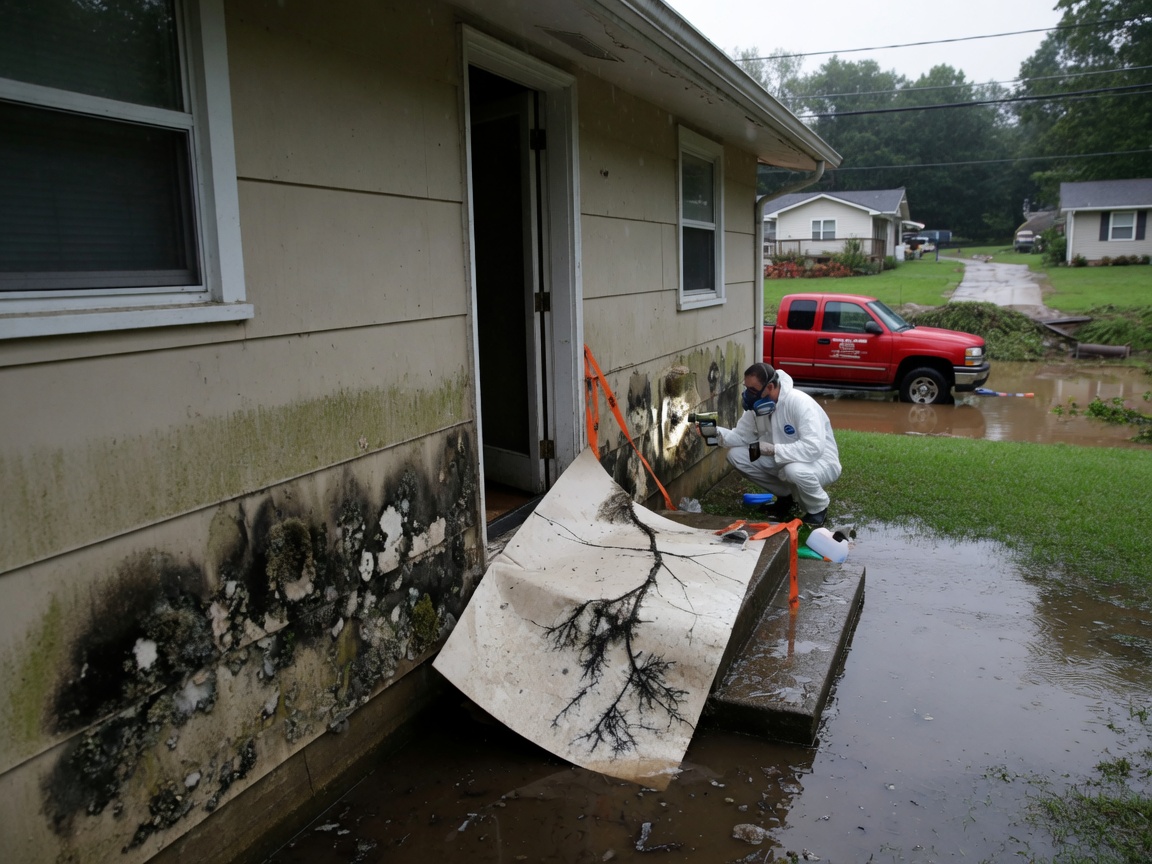 Mold Risks Following Flooding in Low-Lying Areas of Howell