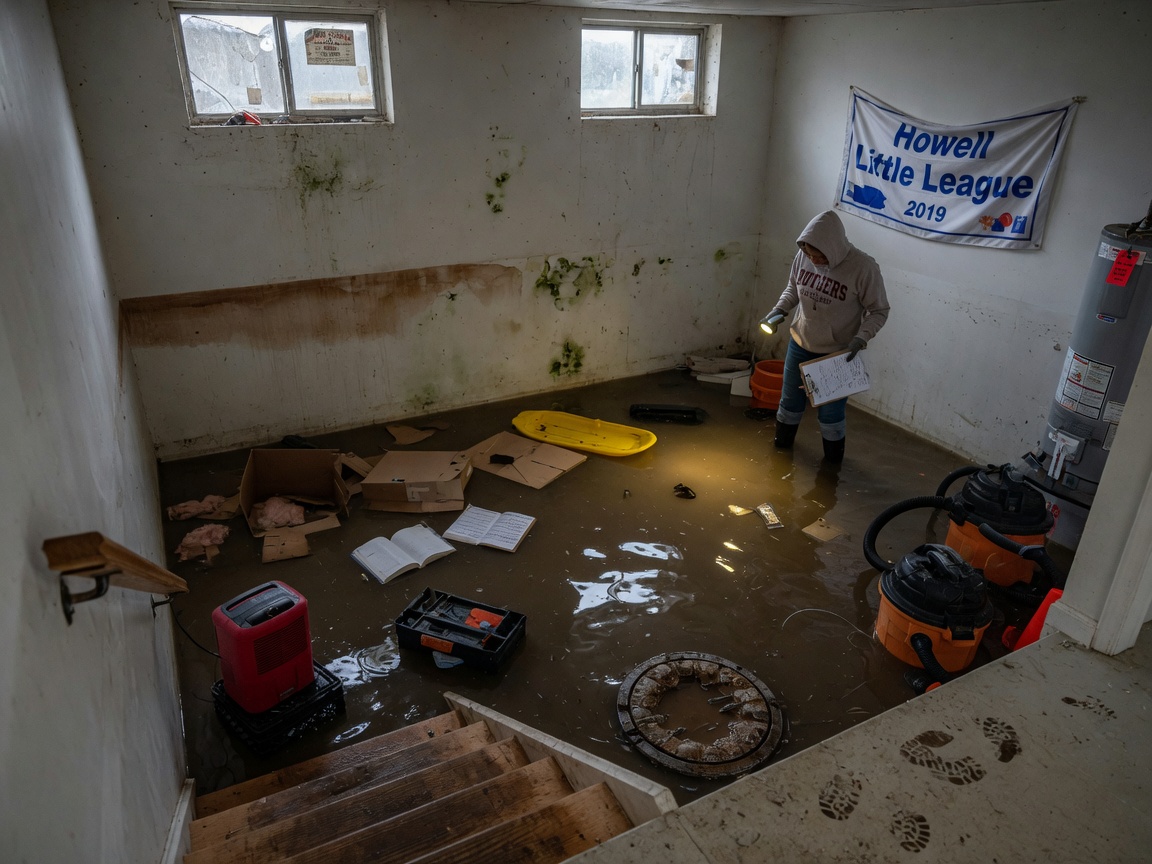What to Do After a Nor'easter Floods Your Howell Basement