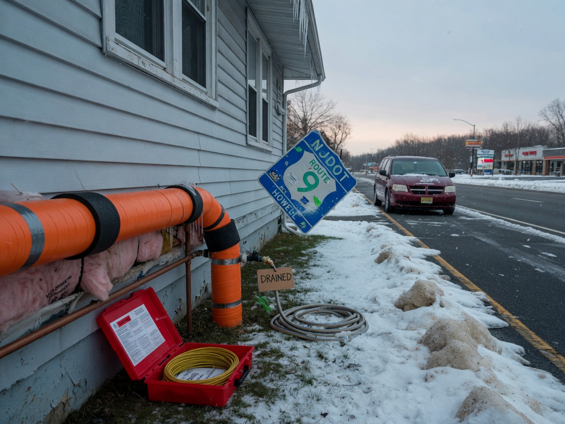 Winter Pipe Freeze Prevention Tips for Homes Along Route 9 in Howell