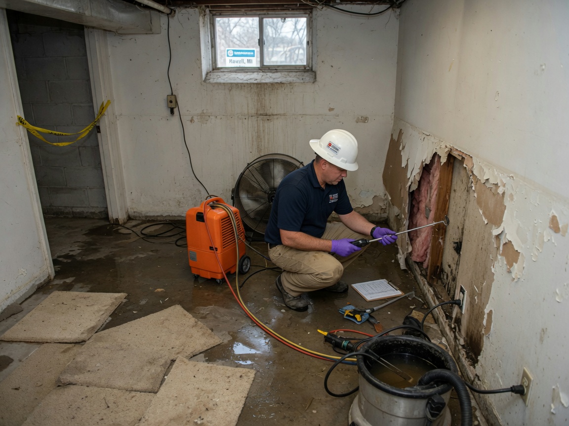Water Damage by Blue Dot Restoration in Howell, NJ