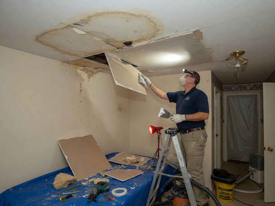 Ceiling Leak Repair in Hamilton, NJ